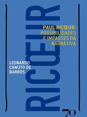 cover image of Paul Ricoeur